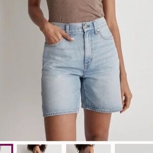 Madewell Baggy Jean Shorts